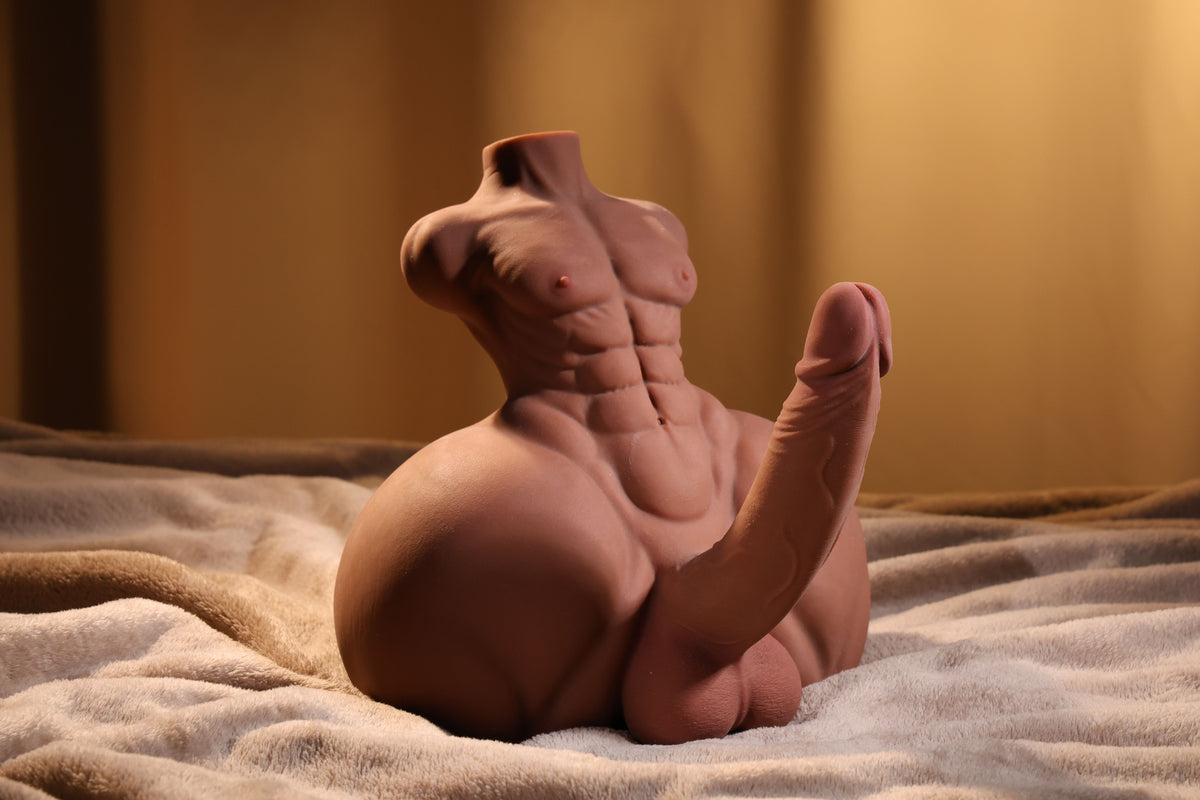 Realistic Male Torso Masturbator - TPE - MAN-13M