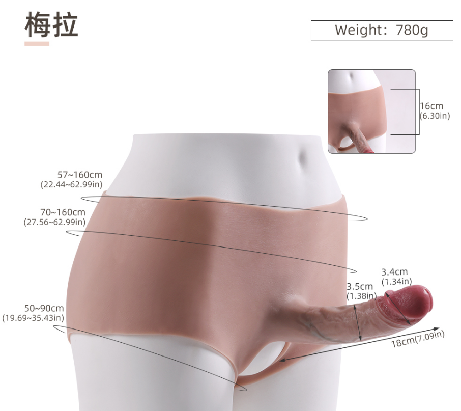 Mela (Hollow) - Wearable Strap-On