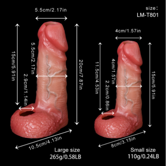 Manual Masturbator Sleeve - Realistic TPE - LM-T801L-F