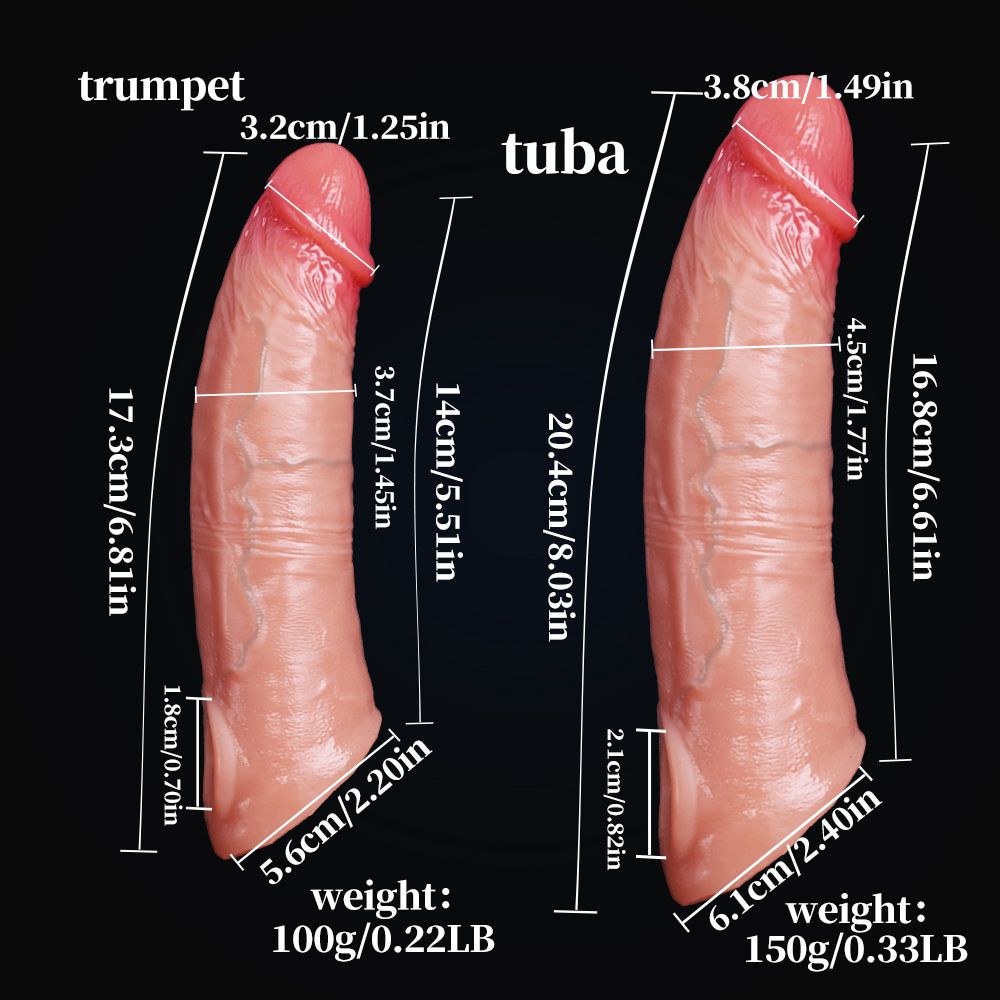 Manual Masturbator Sleeve - Realistic TPE - LM-T802L-F