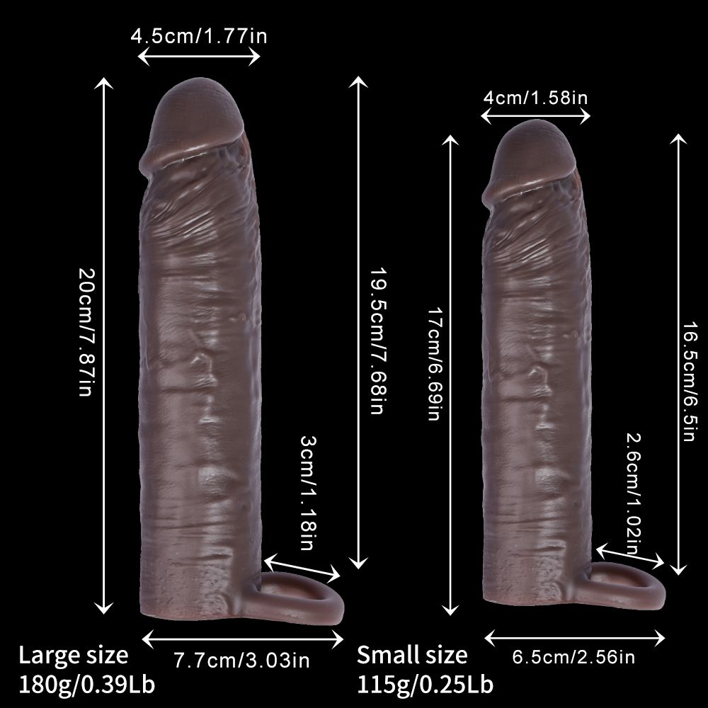 Manual Masturbator Sleeve - Realistic TPE - LM-T808L-H