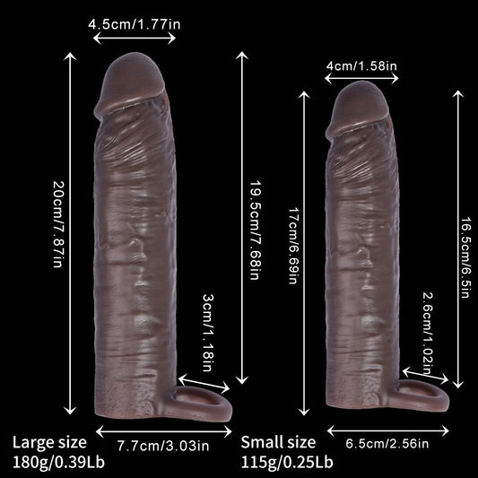 Manual Masturbator Sleeve - Realistic TPE - LM-T808L-H