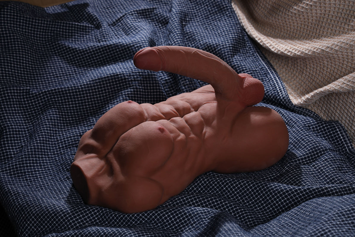 Realistic Male Torso Masturbator - TPE - Man-11M